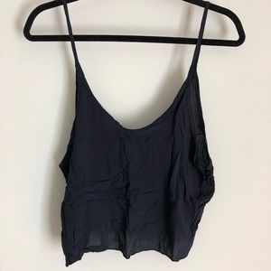Navy Brandy Melville Top